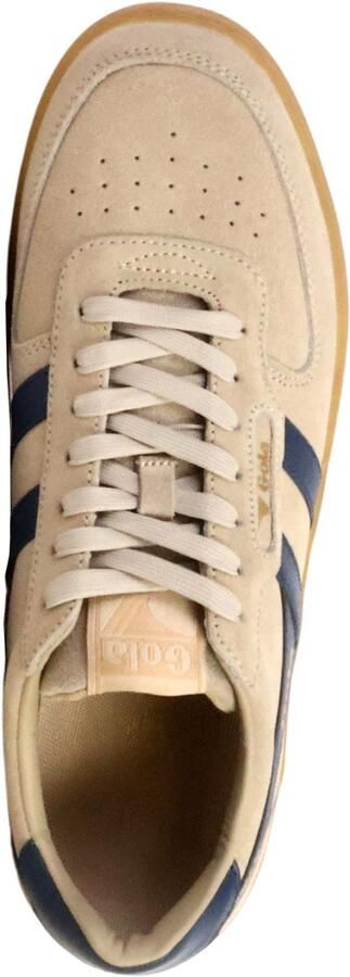 Gola Hawk Suede '86 Sneakers bruin olijfgroen - Foto 3