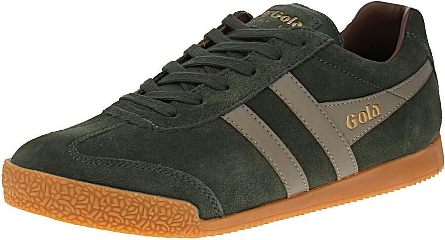 Gola Harrier Suede Heren sneakers Dark-Khaki-Rhino-Otter - Foto 2