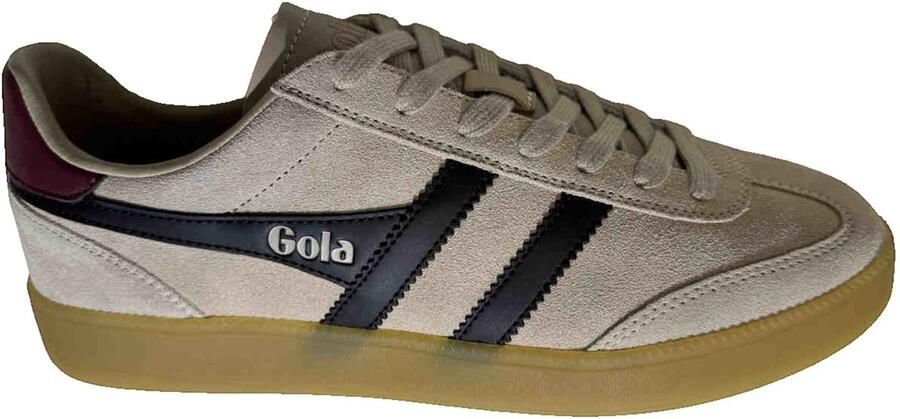Gola Retro Style Sneaker Zwart Rood Ochre Gum