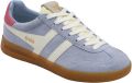 Gola Women's Cyclone Leather Sneakers grijs - Lichtblauw