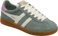 Gola Women's Cyclone Leather Sneakers meerkleurig - Groen