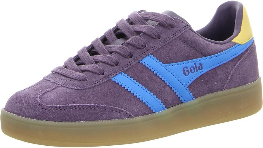 Gola Women's Grandslam Suede Sneakers blauw bruin - Foto 2