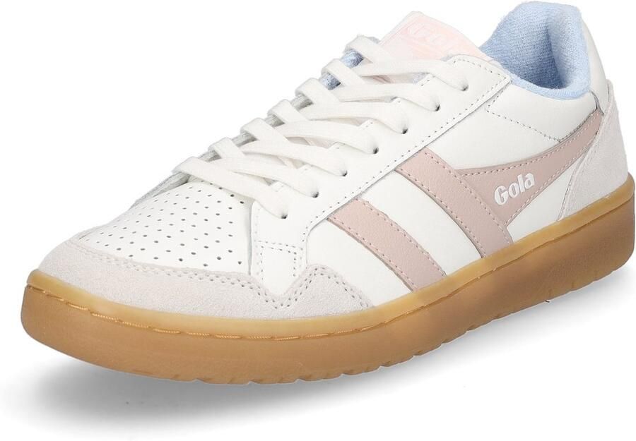 Gola dames sneaker Eagle '86 wit roze