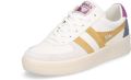Gola dames sneaker Grandslam Trident wit geel - Wit