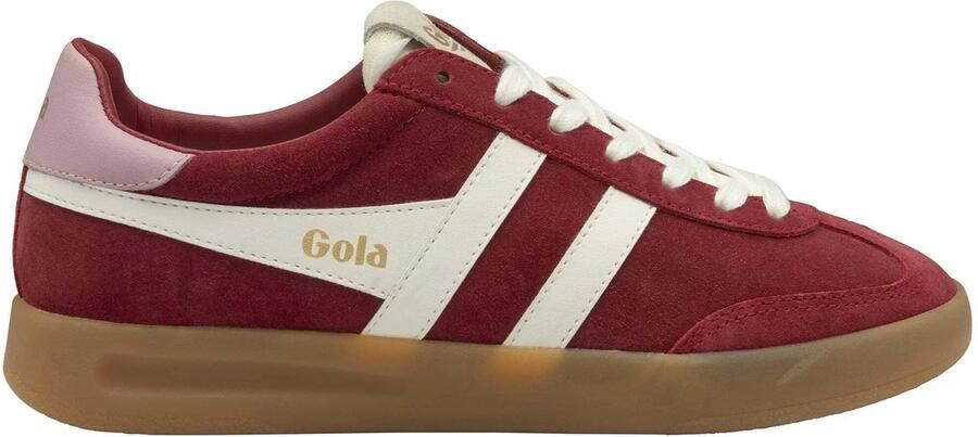 Gola Dames sneakers met veters van suède Cyclone