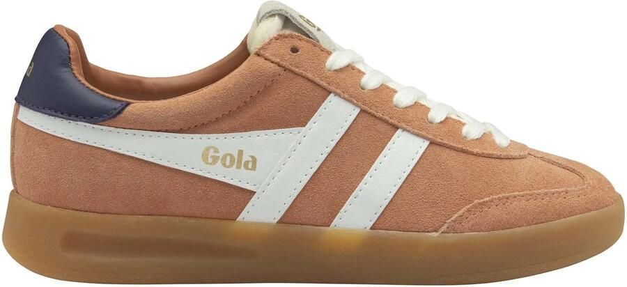 Gola Dames sneakers met veters van suède Cyclone