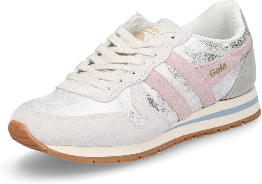 Gola damessneaker Daytona Blaze zilver roze