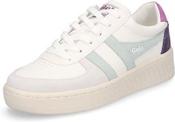 Gola damessneaker Grandslam Trident wit blauw