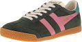 Gola Elan Damestrainers Dark-Khaki-Bubblegum-Sea-Mist - Groen