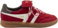 Gola Damestrainers Stadia '86 Trainer - Donkerrood/Bruin/Wit