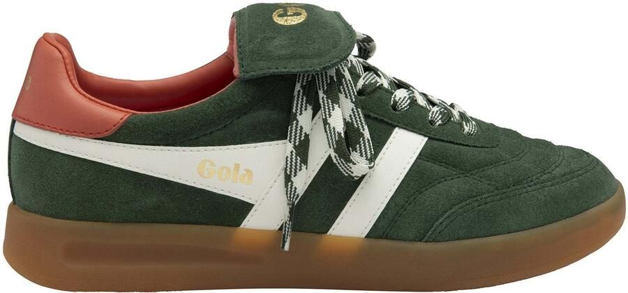 Gola Stadia '86 suède sneakers donkergroen