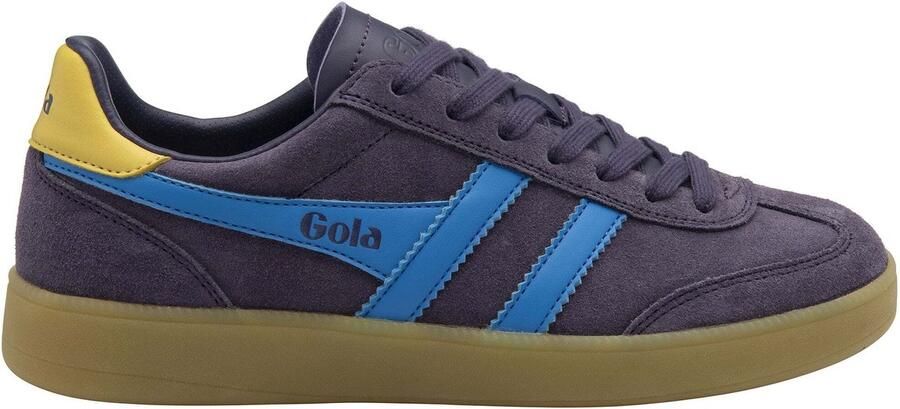 Gola Women's Grandslam Suede Sneakers blauw bruin