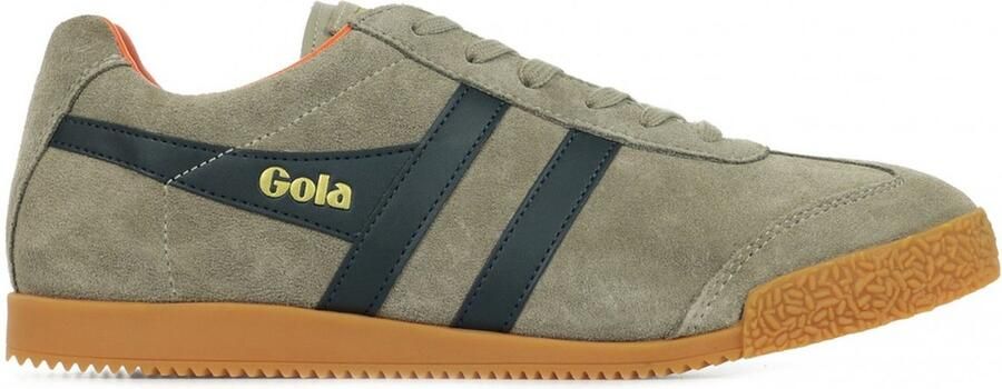 Gola Harrier Suede XL Heren sneakers Rhino-Navy-Moody-Orange