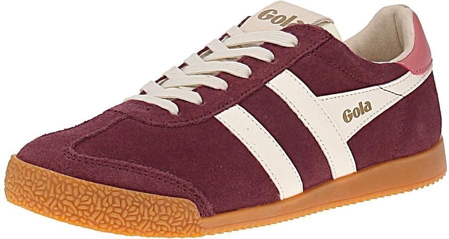 Gola Elan Dames sneakers Windsor-Wine-Off.White-Coral-Pink