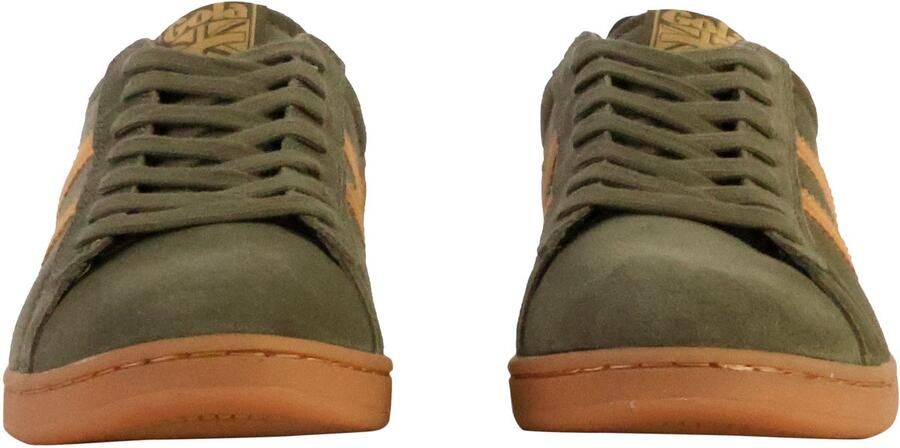 Gola Equipe II Suede Sneakers olijfgroen bruin