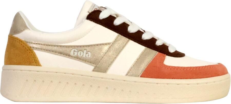Gola Grandslam Quadrant leren sportschoenen