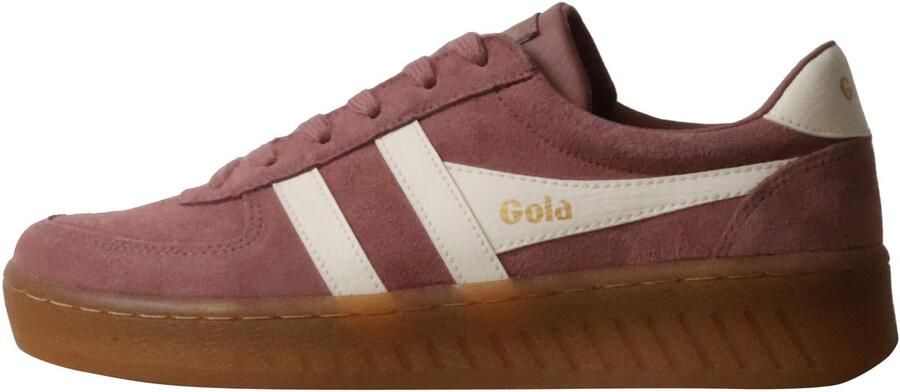 Gola Women's Grandslam Suede Sneakers bruin