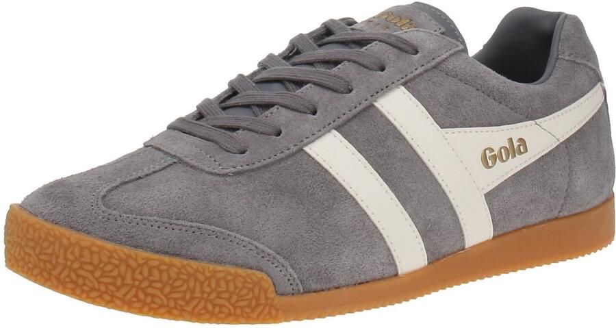 Gola Harrier Suede Heren Sneaker Ash-Ecru - Foto 2