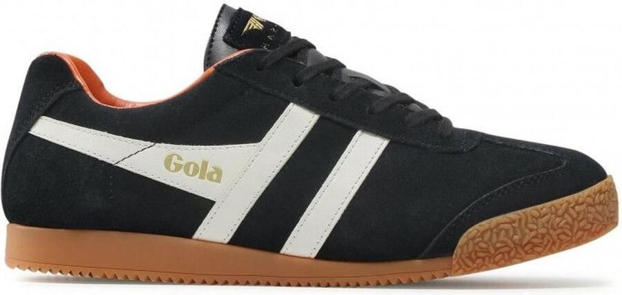 Gola Harrier Suede De sneakers van de manier Mannen Zwarte - Foto 2