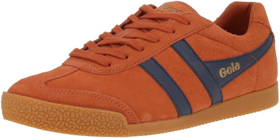 Gola Harrier Suede Heren Sneaker M.Oranje-Navy