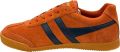 Gola Harrier Suede Heren Sneaker M.Oranje-Navy - Rood