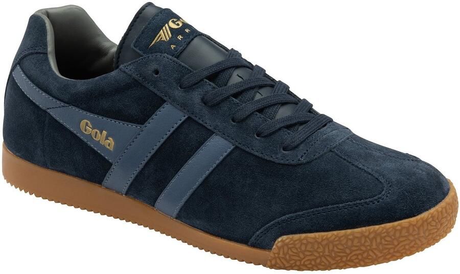 Gola HARRIER Suede Sneaker Blauw