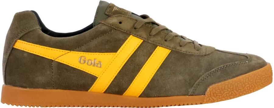 Gola Retro Stijl Sneaker in Khaki Geel