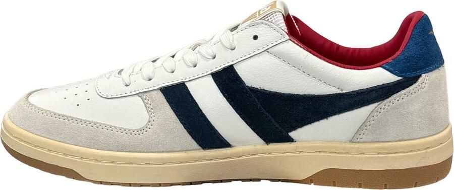 Gola Hawk leren sneakers wit blauw