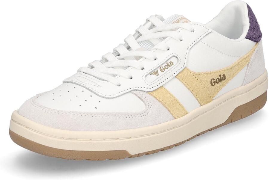 Gola Hawk Damesschoen Wit-Pollen-Plum