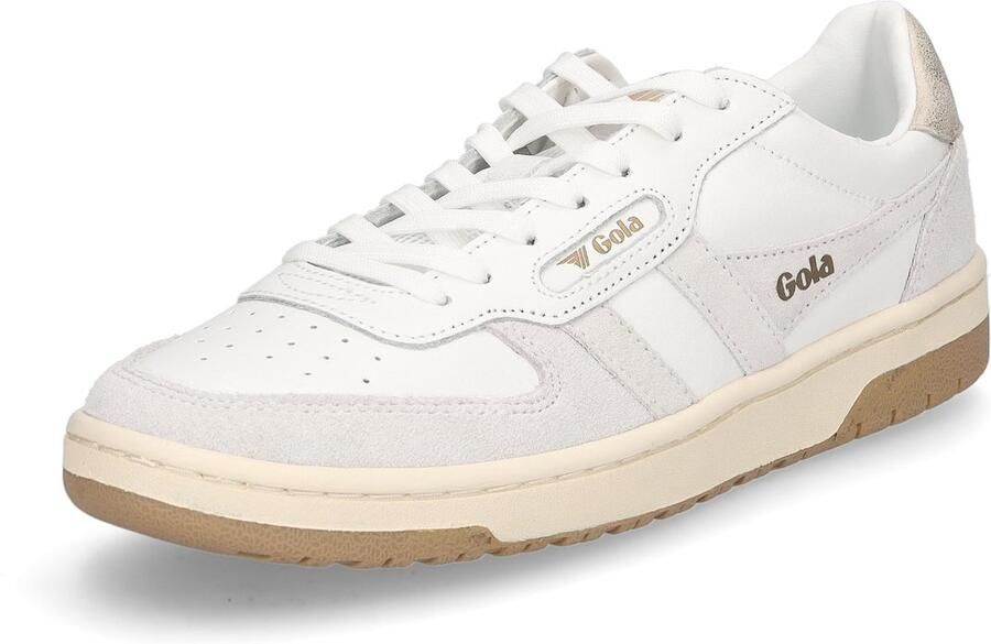 Gola Hawk Damesschoen Wit-Wit-Goud