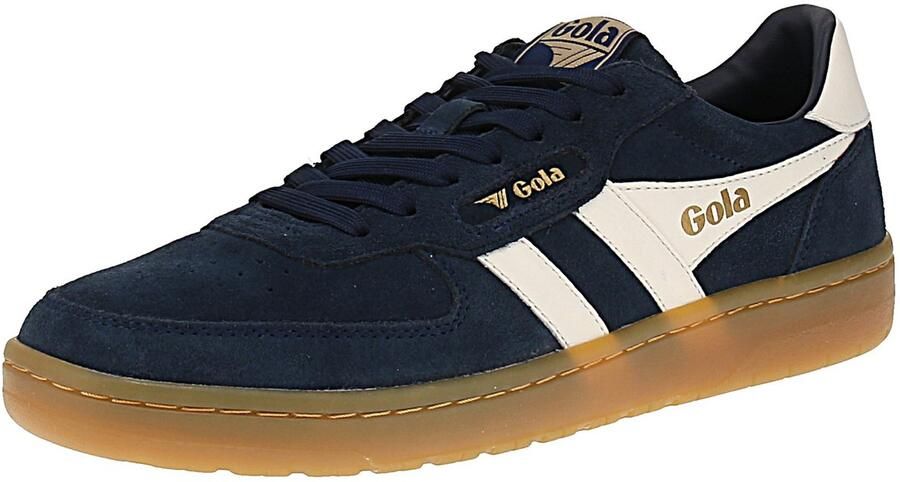 Gola Hawk Suede '86 Heren Sneaker Navy-Off-White-Gum