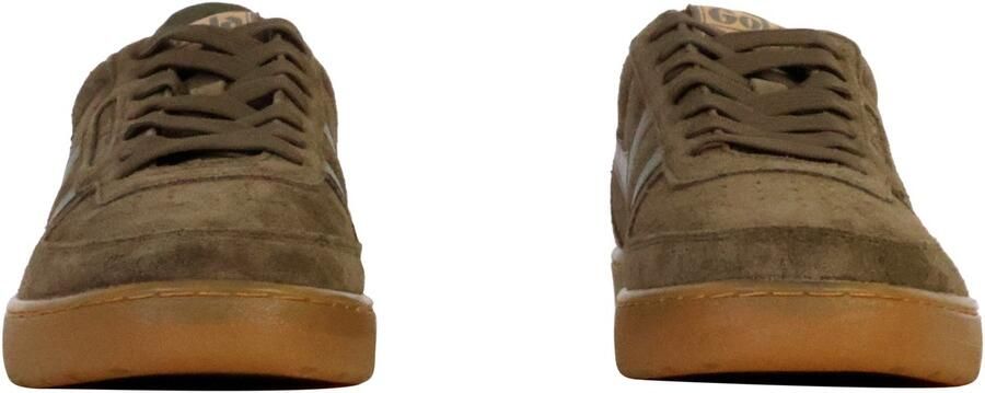 Gola Hawk Suede '86 Sneakers bruin olijfgroen