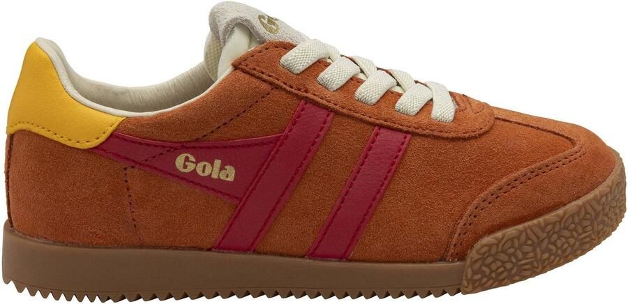 Gola Leren veterschoenen voor babyjongens Elan
