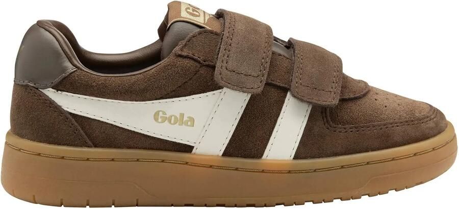 Gola Kinder sneakers van suede Hawk Strap