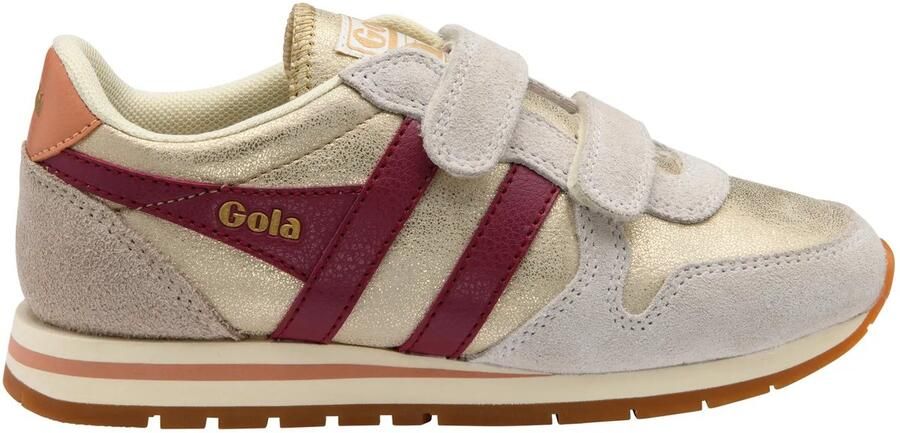 Gola Kid's Daytona Blaze Strap Sneakers maat 12K beige