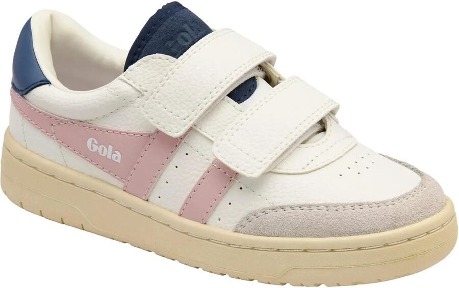 Gola Kid's Falcon Strap Sneakers maat 10K beige