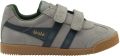 Gola Kinderschoenen met klittenband Harrier Strap Trainer - Cement Navy/Blauw