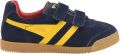 Gola Harrier kinderschoenen met klittenband - Blauw