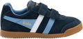 Gola Leren sneakers voor kinderen: Barrier Strap - Blauw