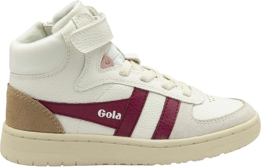 Gola Talon leren sneakers wit roze - Foto 1