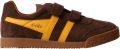 Gola Lederen sneakers voor kinderen: Barrier Strap - Bruin