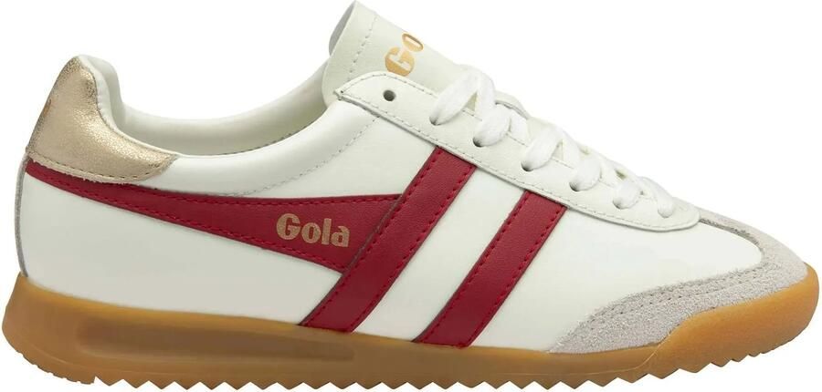 Gola Sneakers laag 'CLB622' ivoor goud grijs rood
