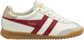 Gola Sneakers laag 'CLB622' ivoor goud grijs rood - Wit