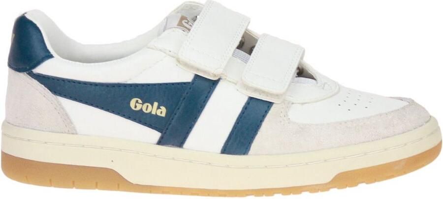 Gola Leren Hawk Strap kinderschoenen