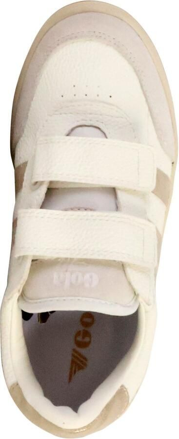 Gola Falcon Mirror leren sneakers wit goud - Foto 5
