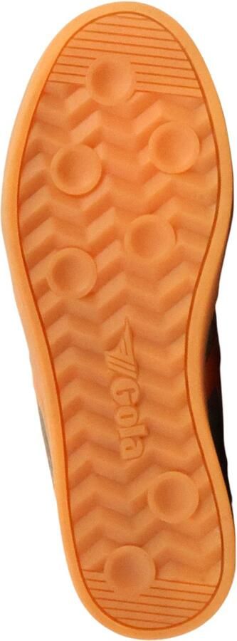 Gola Cyclone Leather Sneakers bruin olijfgroen