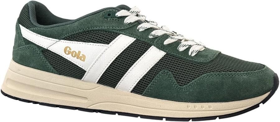 Gola Delta Sneakers beige olijfgroen