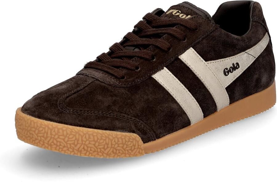 Gola Sneaker Harrier Mirror choco goud