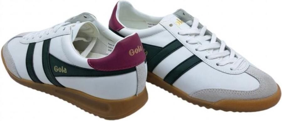 Gola Sneakers torpedo leather withe evergreen fuc