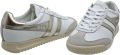 Gola Sneakers torpedo mirror white gold sneaker - Wit